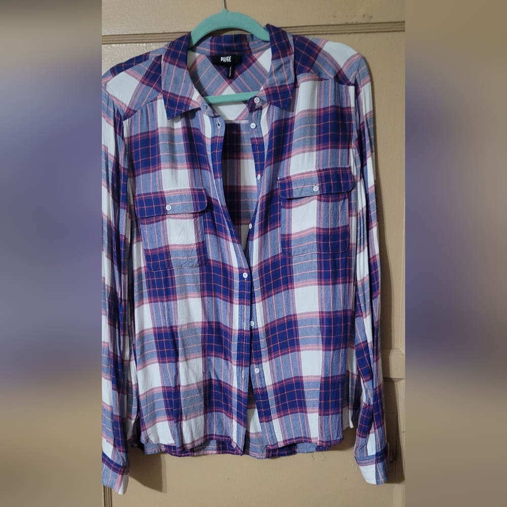Paige button long sleeve
